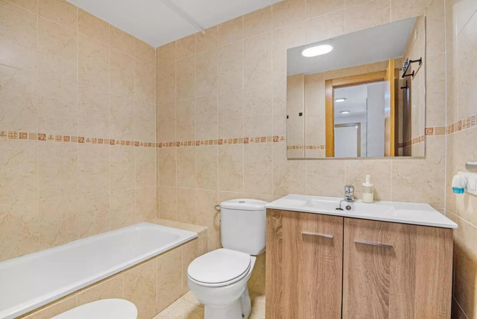 Apartamento Con Piscina Ideal Familias Чильчес Экстерьер фото